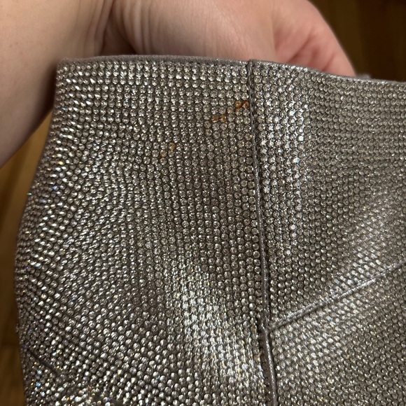 Silver Rhinestone Booties - Picture 8 of 11